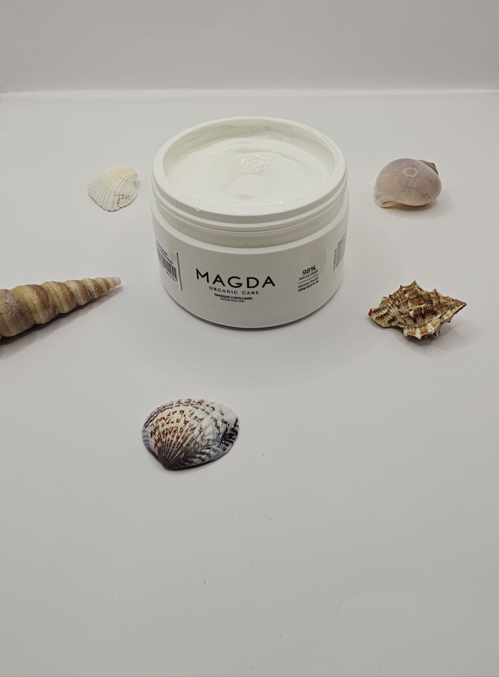 Masque capillaire hydratant et nourrissant Magda Organic Care sans silicone